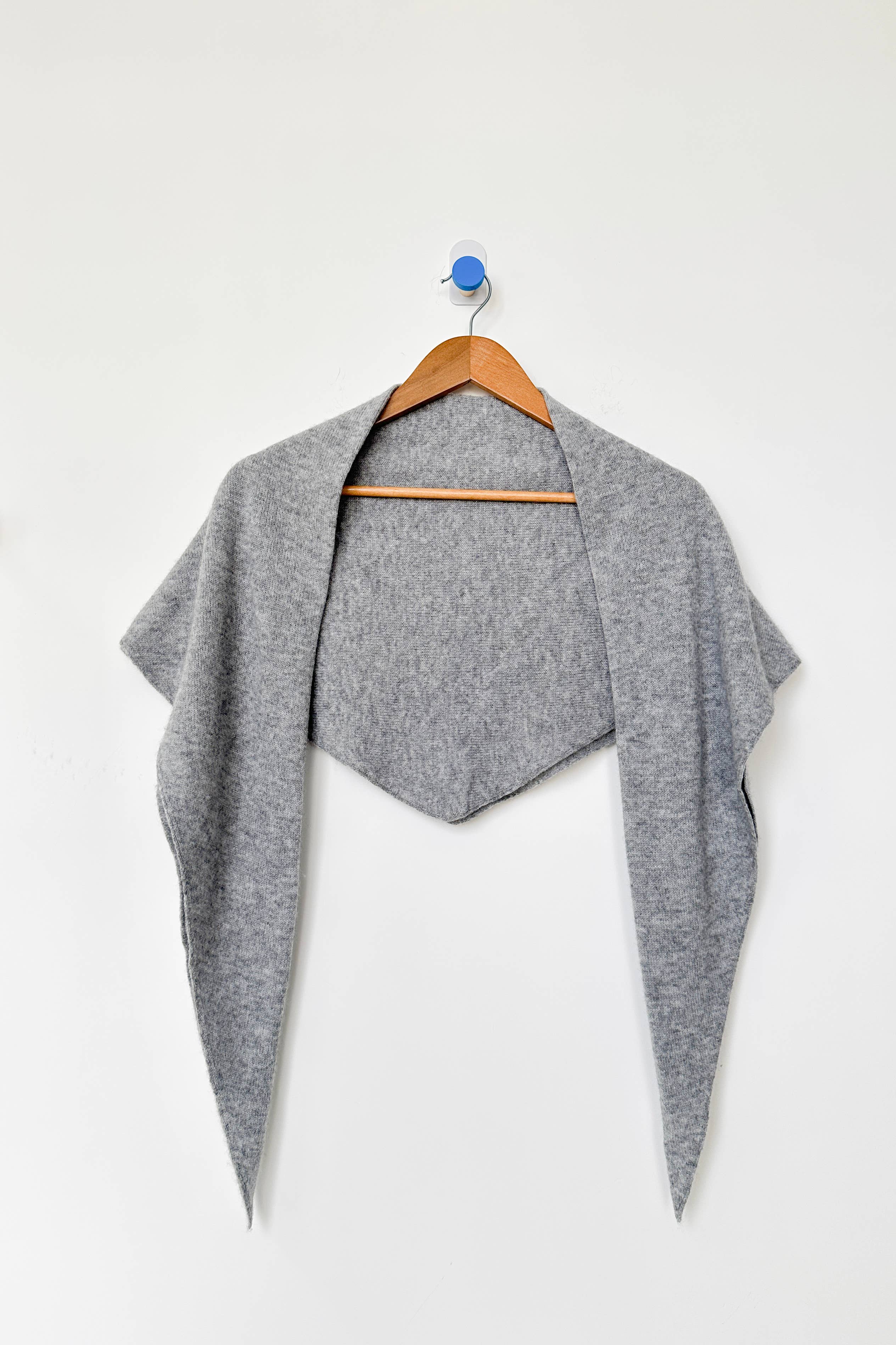 Le Bon Shoppe Grey Cashmere Shawl