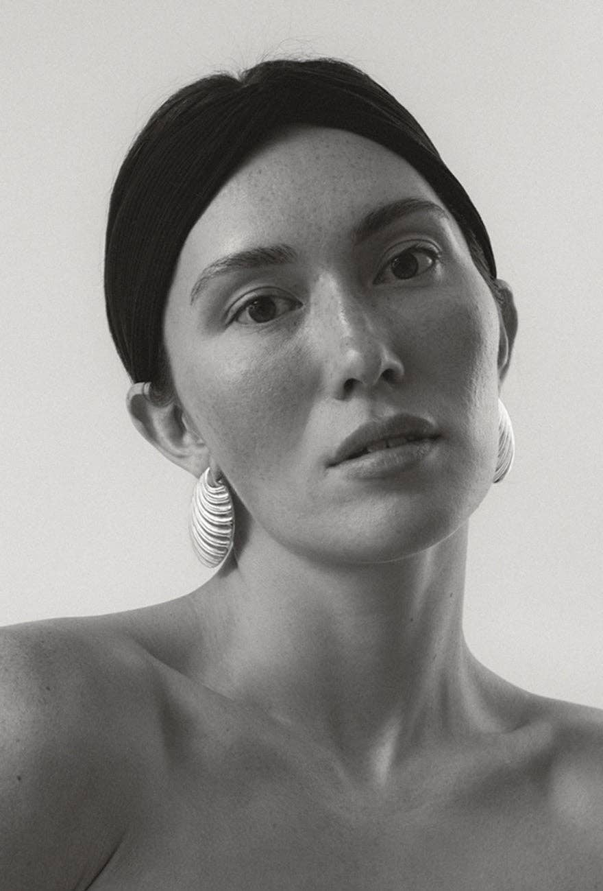 Maslo Silver Leura Earrings