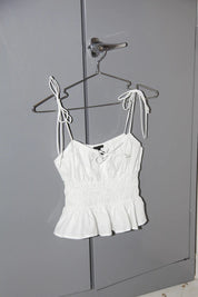 Et Tigre Maya Top in White
