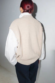 Et Tigre Winston Vest in Oatmeal