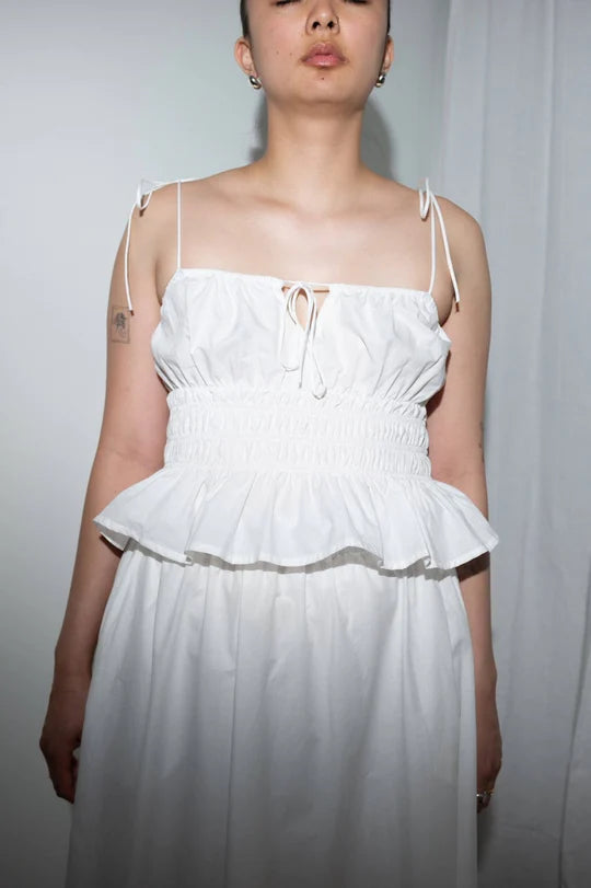 Et Tigre Maya Top in White