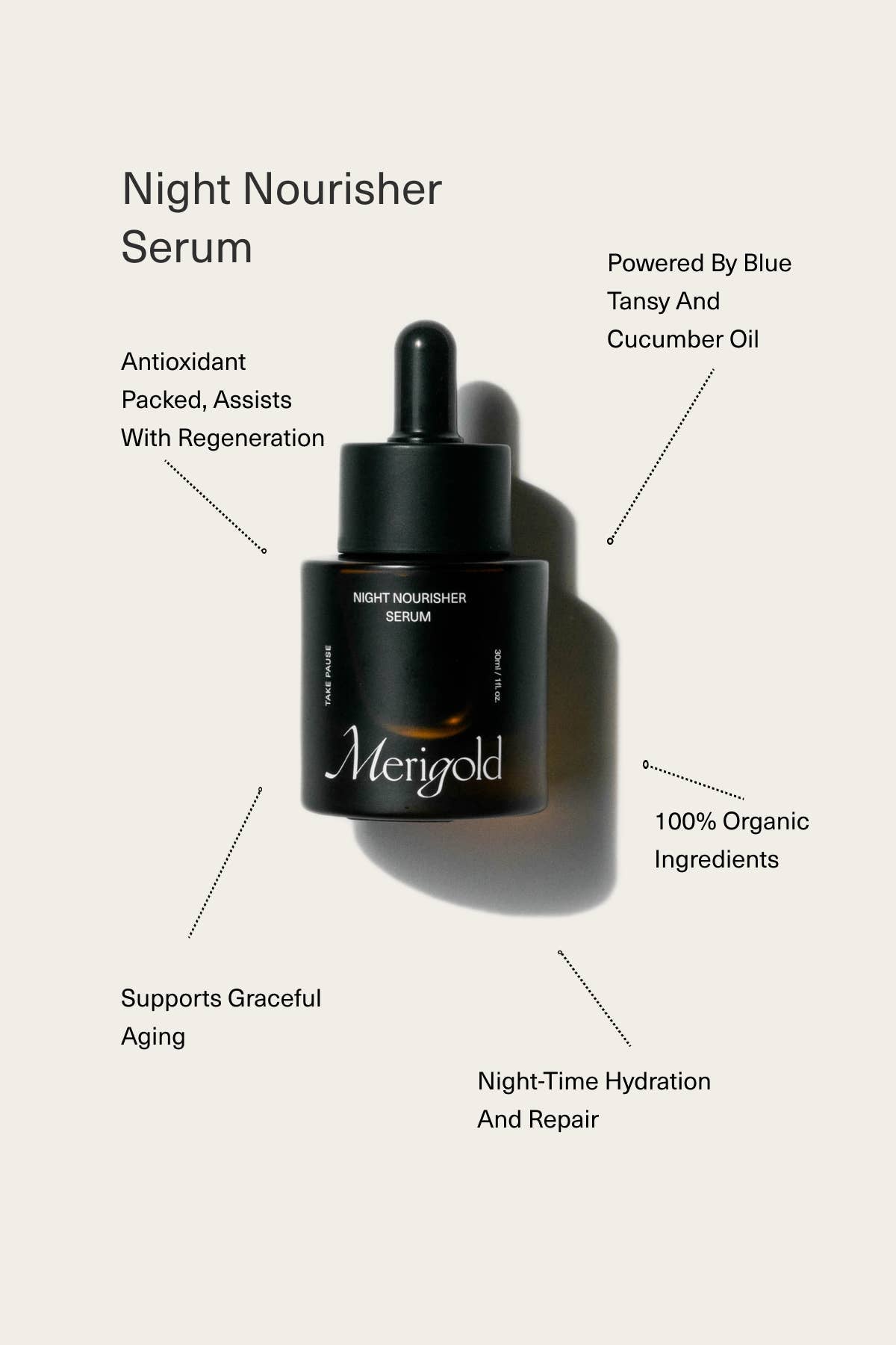 Merigold Night Nourisher Serum
