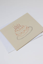 Sumner Lane Cake Greeting Card