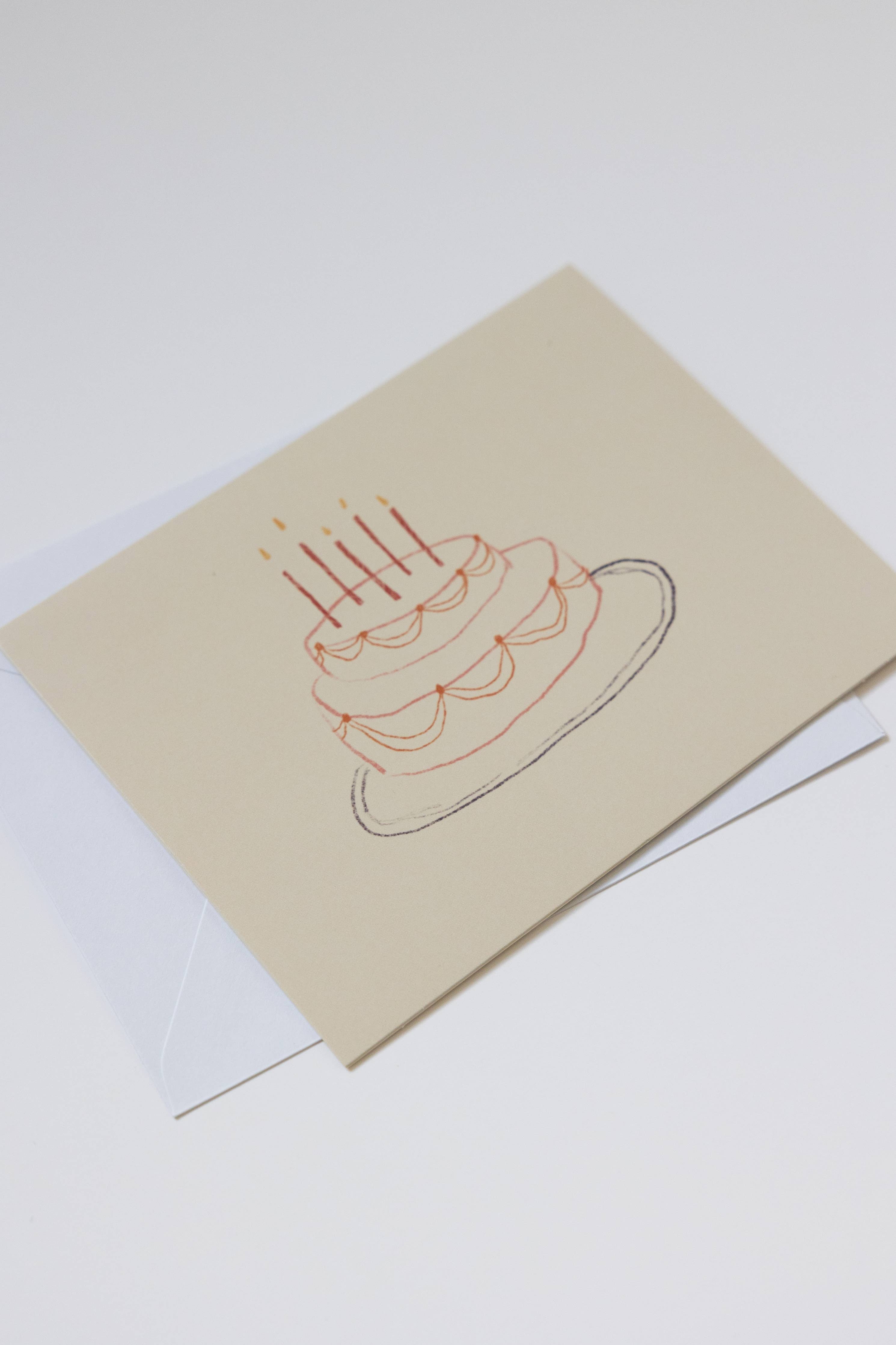 Sumner Lane Cake Greeting Card