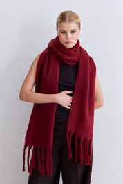 Burgundy Reykjavik Scarf