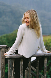 LA Relaxed Cream Cozy Tee