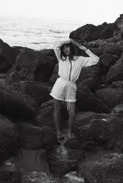 White Museo Poplin Button Down Shirt