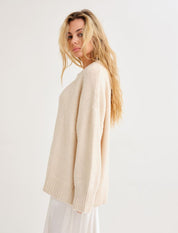 Cream Fair Isle Sweater