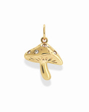 Faye Gold Mushroom Charm