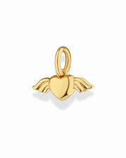 Genevieve Gold Heart Charm