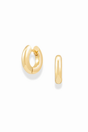 Gold Leon Hoops