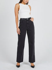 Abrand Jeans Washed Black A Carrie Jean