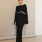 Bec + Bridge Black Diamond Days L/S Maxi Dress