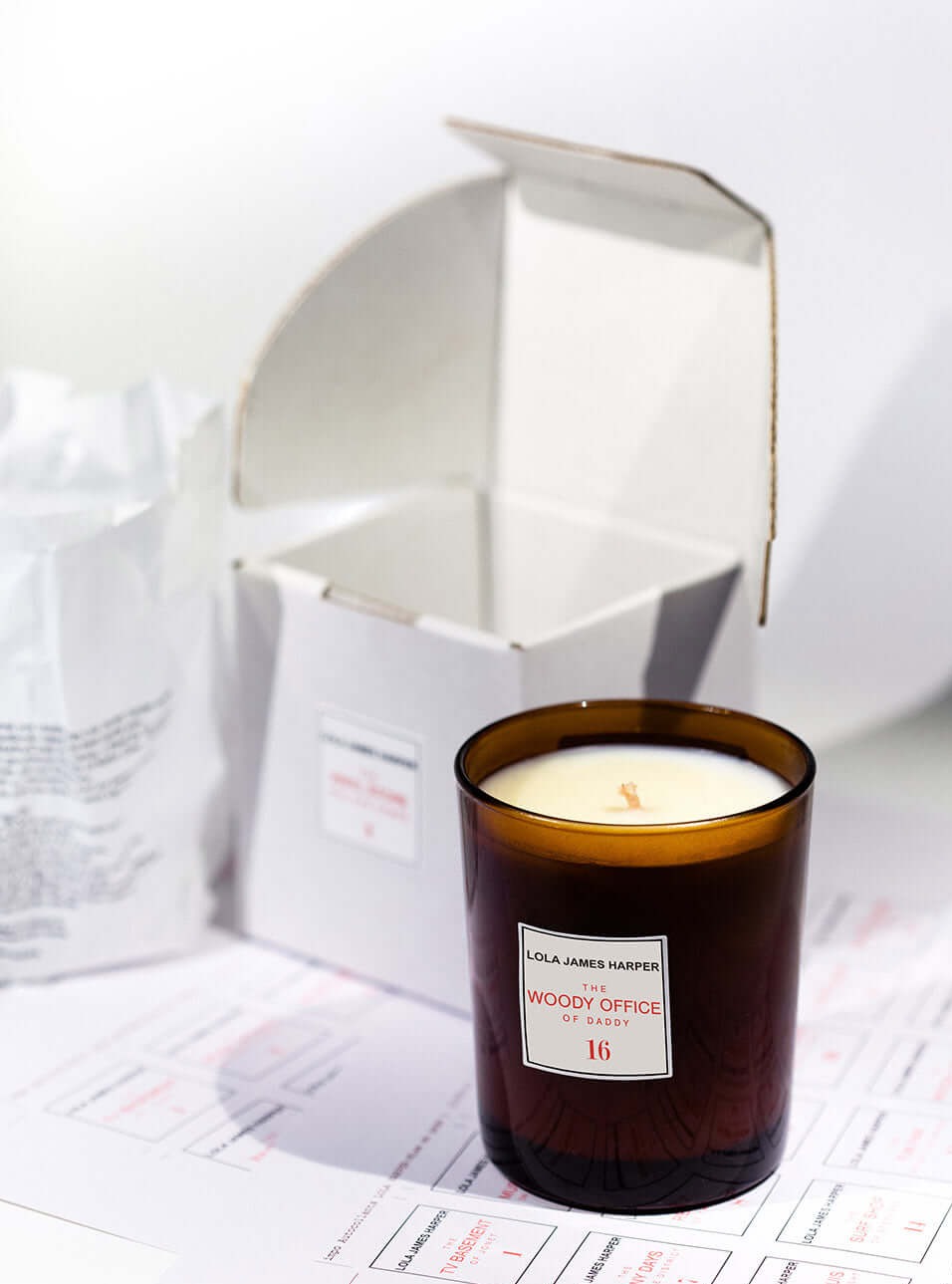 Lola James Harper Candle No. 16 - The Woody Office of Daddy