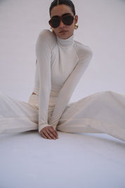 The Line by K Vanilla Margaux Turtlneck