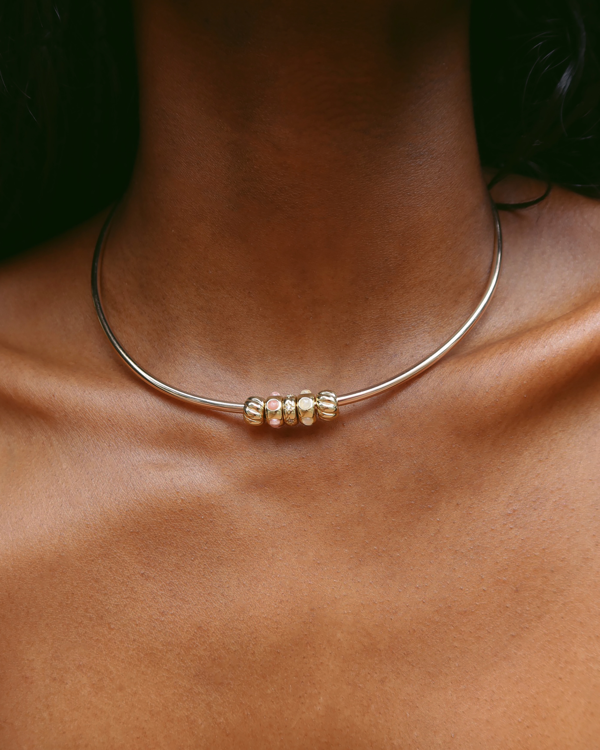 Mod + Jo Hayes Collar Necklace w/ Spacers - DS Exclusive