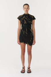 Third Form Black Nebular Mini Dress