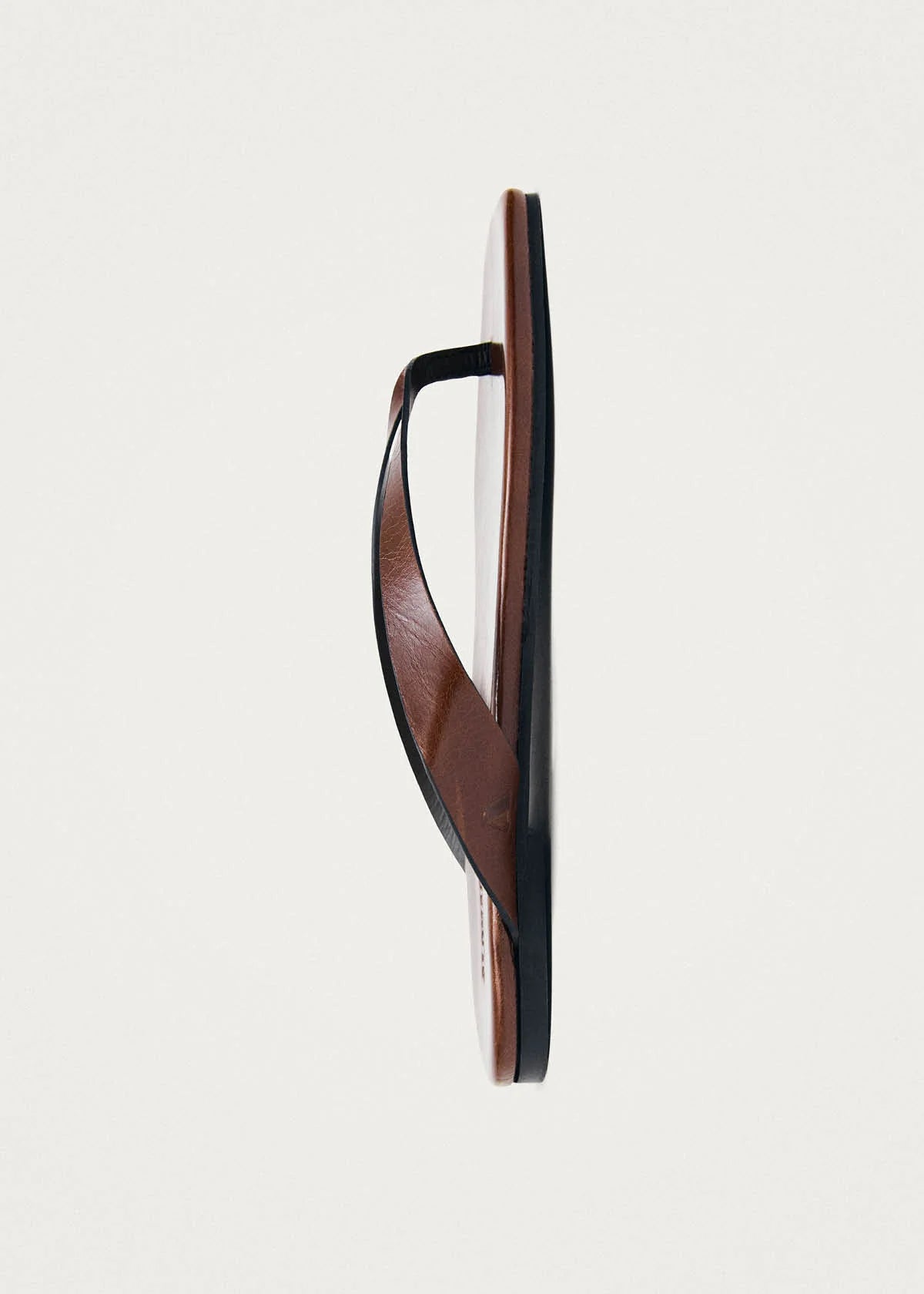 Alohas Ola Rift Brown Leather Sandals