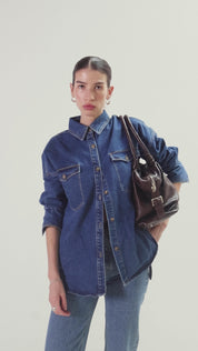 Gianna Denim Button Up Shirt