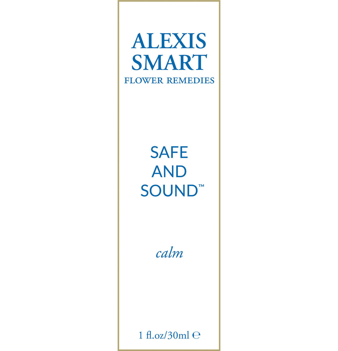 Alexis Smart Flower Remedies - Safe And Sound™