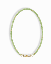 Mod + Jo Sonia Gemstone Necklace - Pesto