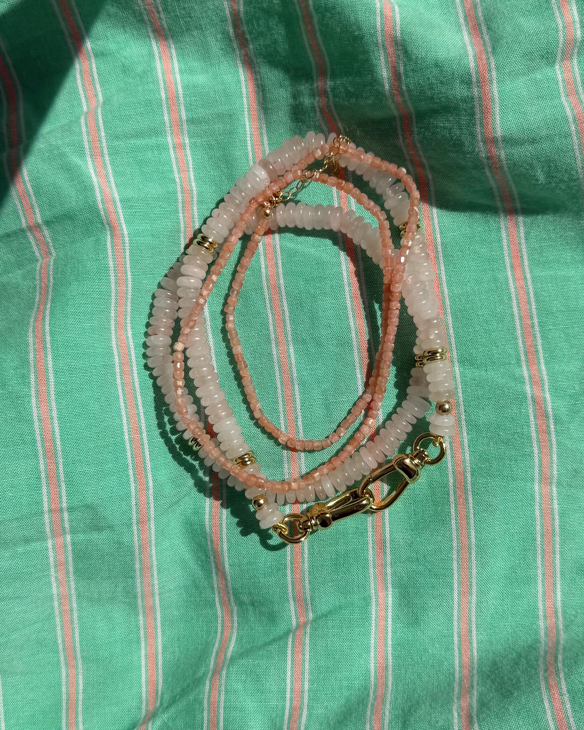 Mod + Jo Sonia Gemstone Necklace - Sorbet