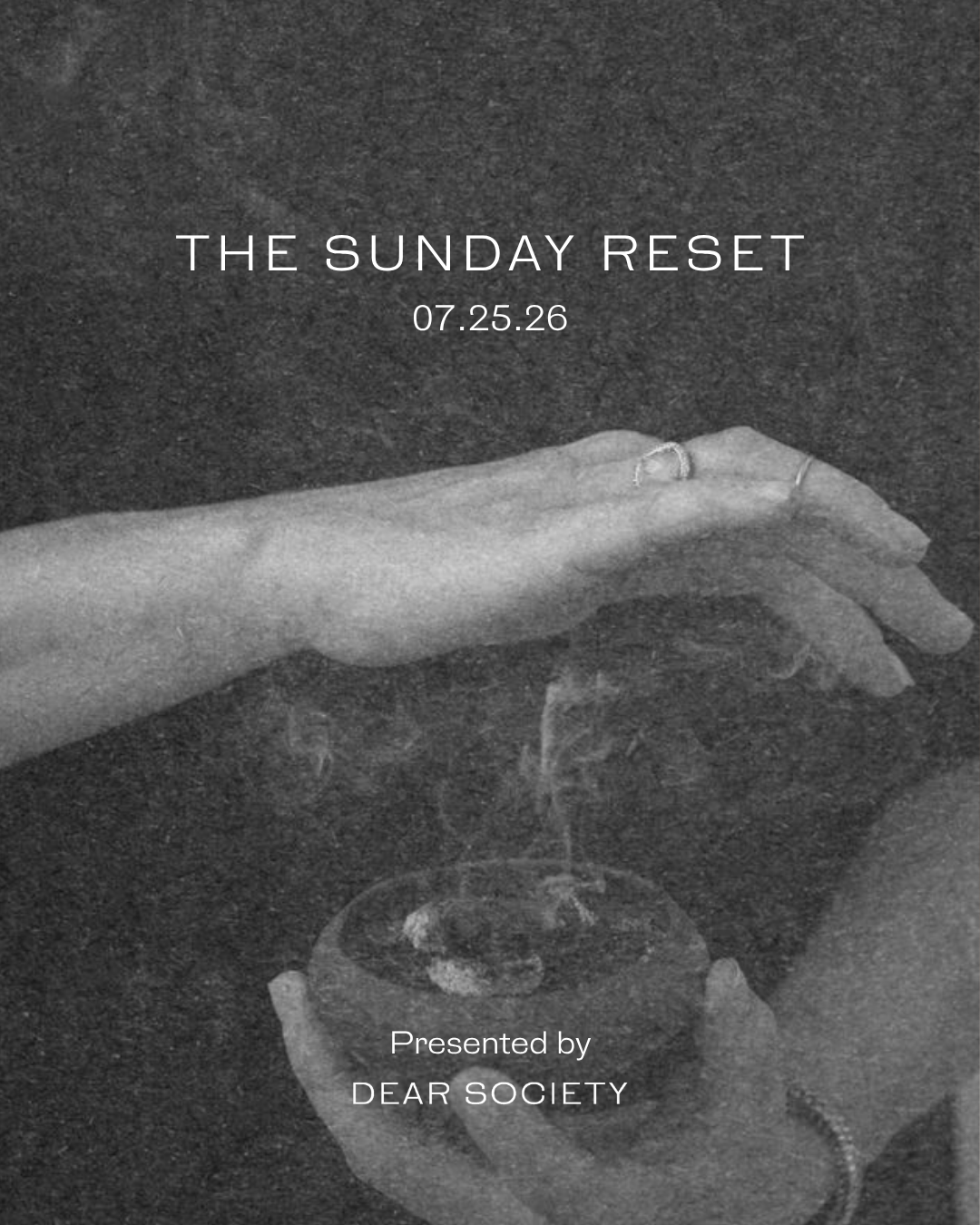 The Sunday Reset Ticket