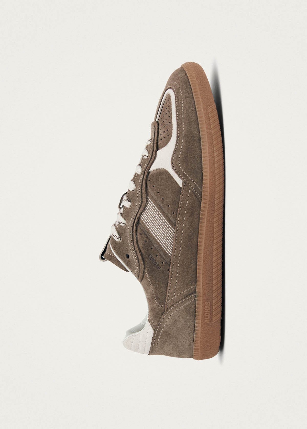 Alohas Tb.490 Rife Taupe Leather Sneakers