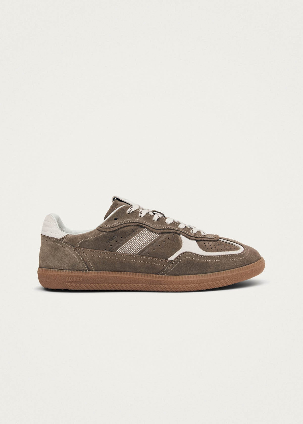 Alohas Tb.490 Rife Taupe Leather Sneakers