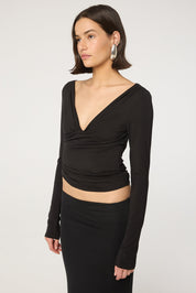 The Line by K Black Umi Top