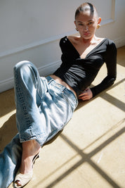 The Line by K Black Umi Top