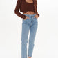 Brown Sweater Cross Back Tank