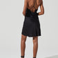 Black Cowl Neck Mini Slip Dress