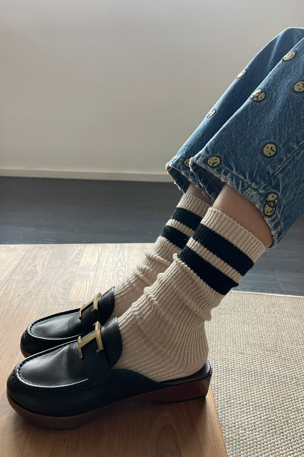 Le Bon Shoppe Grandpa Varsity Socks