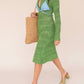 Vintage Missoni Green Knit Dress