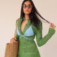 Vintage Missoni Green Knit Dress