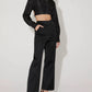 Hansen & Gretel Black Regina Tailored Pant