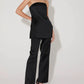Hansen & Gretel Black Regina Tailored Pant